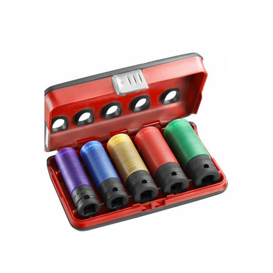 JOGO CHAVE IMPACTO 1/2" 5pcs FACOM
