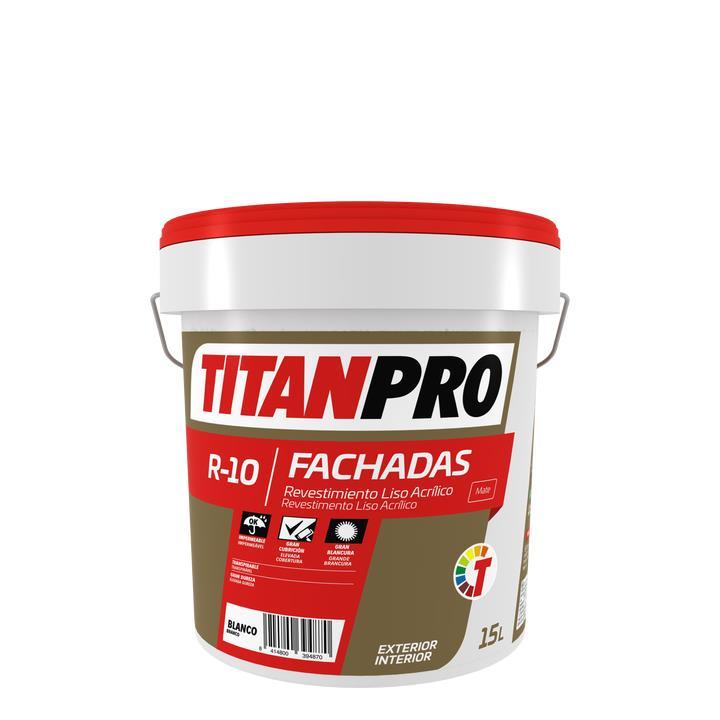15L TINTA ACRILICA BRANCO MATE R-10 TITAN
