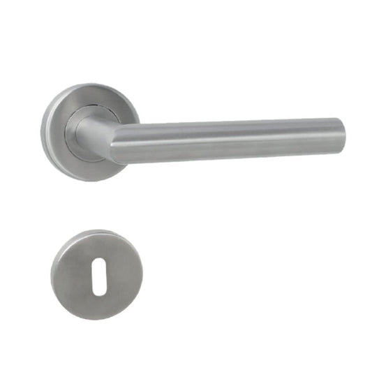 PAR PUXADOR 8001-19mm INOX C/ENT. CH GLK