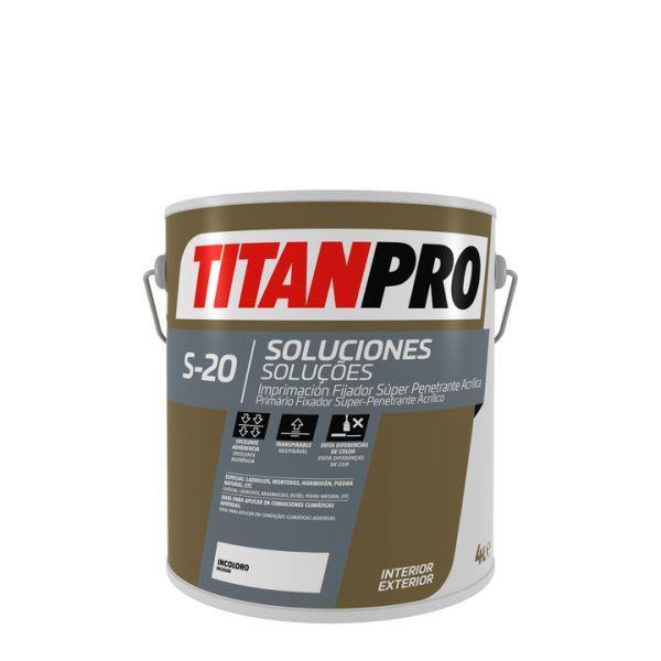 4L PRIMARIO FIXADOR SUPER PENETRANTE INCOLOR S20 TITAN