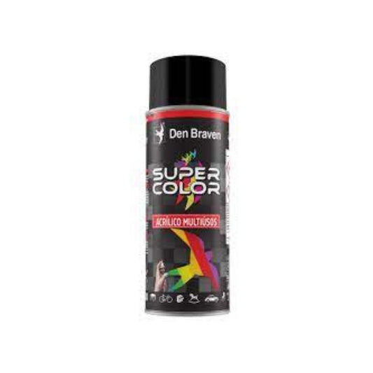 SPRAY ACRI. 400ML PRETO BRILHANTE DEN BRAVEN