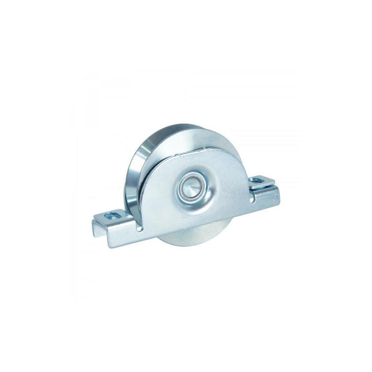 Roda aparafusar 2 furos 100V zincado