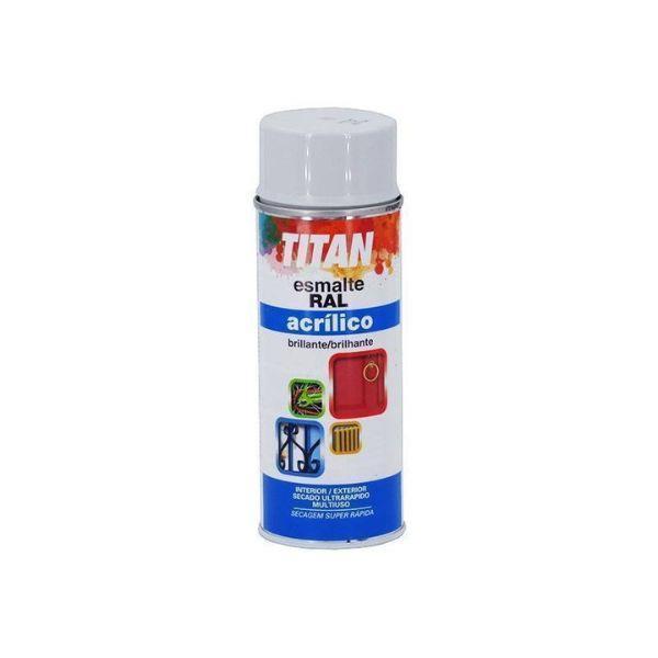 SPRAY ESM. ACRILICO RAL 7035 400ml TITAN