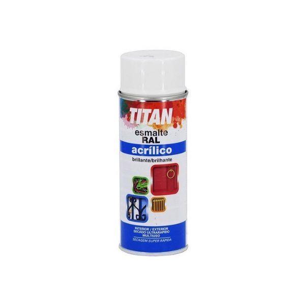 400ml TINTA SPRAY ACR. RAL 9010 TITAN