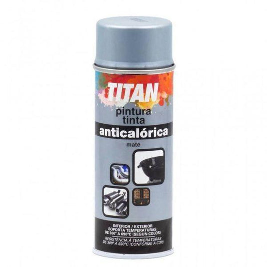 200ml SPRAY TINTA ANTICALORICA ALUMINIO TITAN