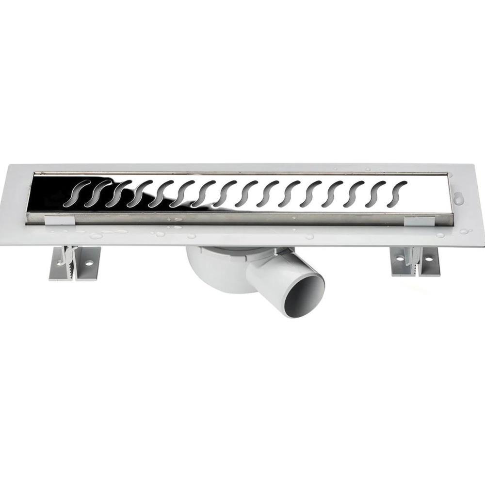 CANAL P/DUCHE 40cm GRELHA INOX UPDRAIN