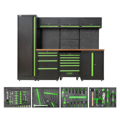 Conjunto de moveis modulares para oficina 18pcs JBM