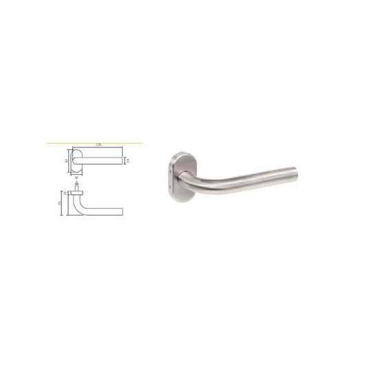 P. PUXADOR ESP. OVAL SP 4005 INOX