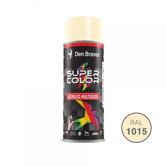 SPRAY ACRILICO MARFIM RAL 1015 DEN BRAVEN 400ml