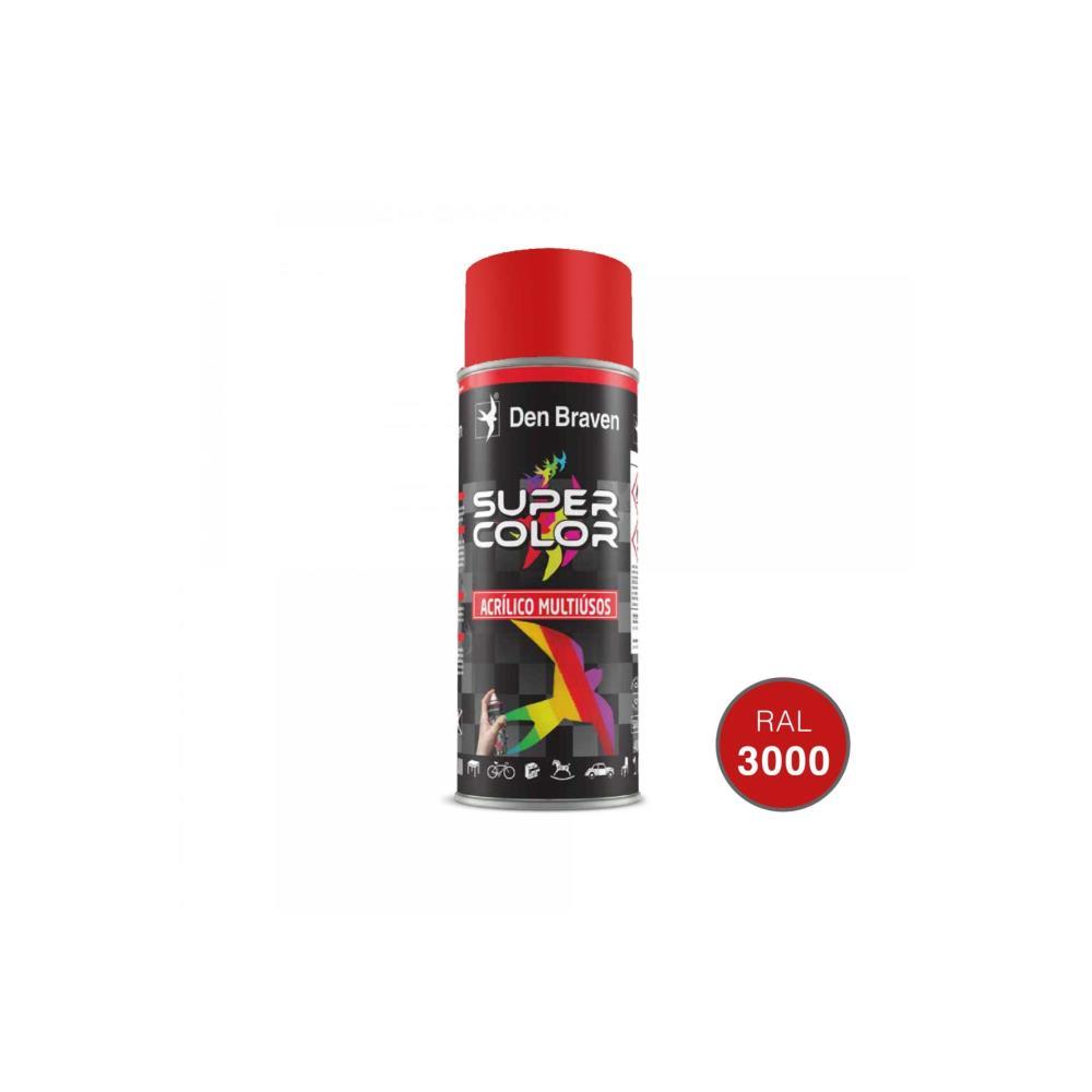 SPRAY ACRILICO RAL 3000 DEN BRAVEN 400ml