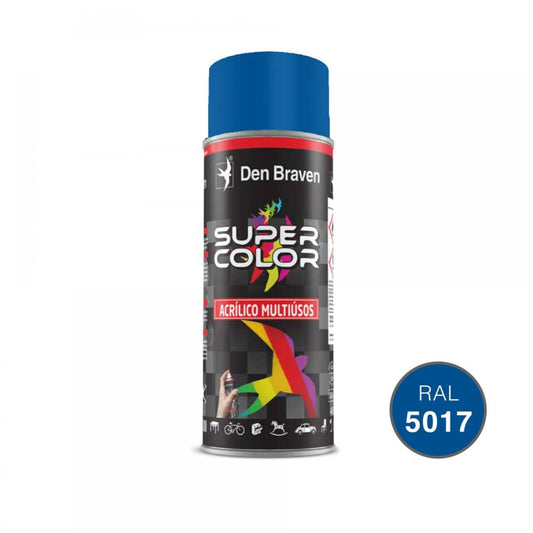 SPRAY ACRILICO AZUL RAL 5017 DEN BRAVEN 400ml