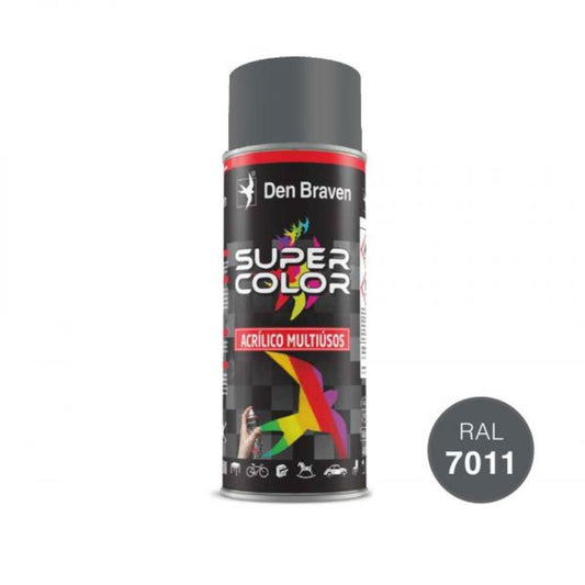 SPRAY ACRILICO RAL 7011 DEN BRAVEN 400ml