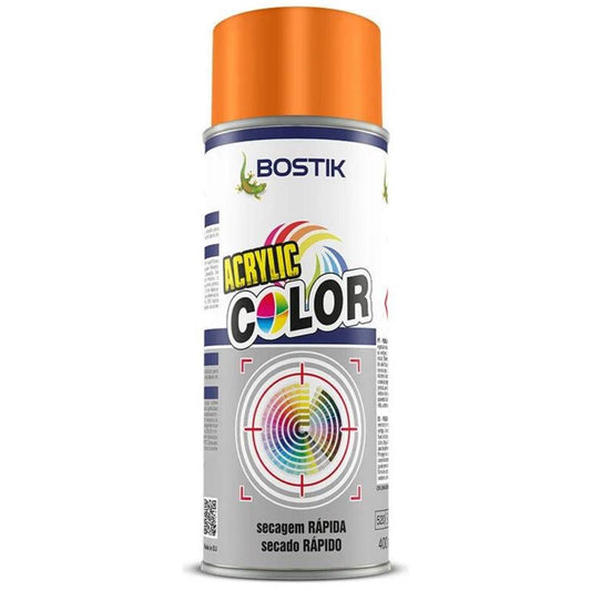 Spray acrilico laranja pastel ral 2003 400ml Bostik