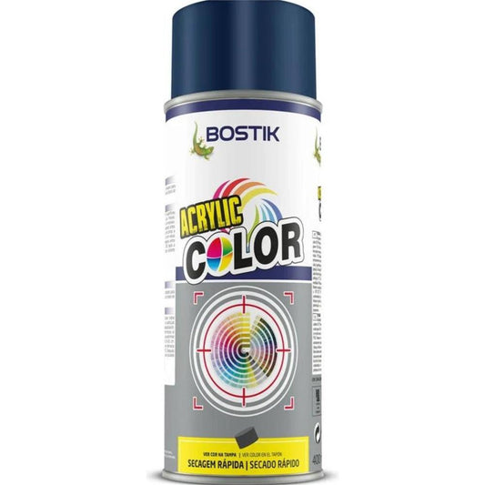 Spray acrilico azul genuino 5010 400ml Bostik
