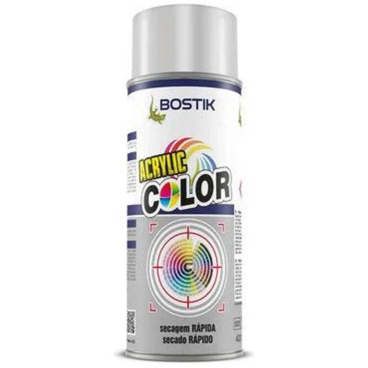 Spray acrilico cinza claro 7035 400ml Bostik