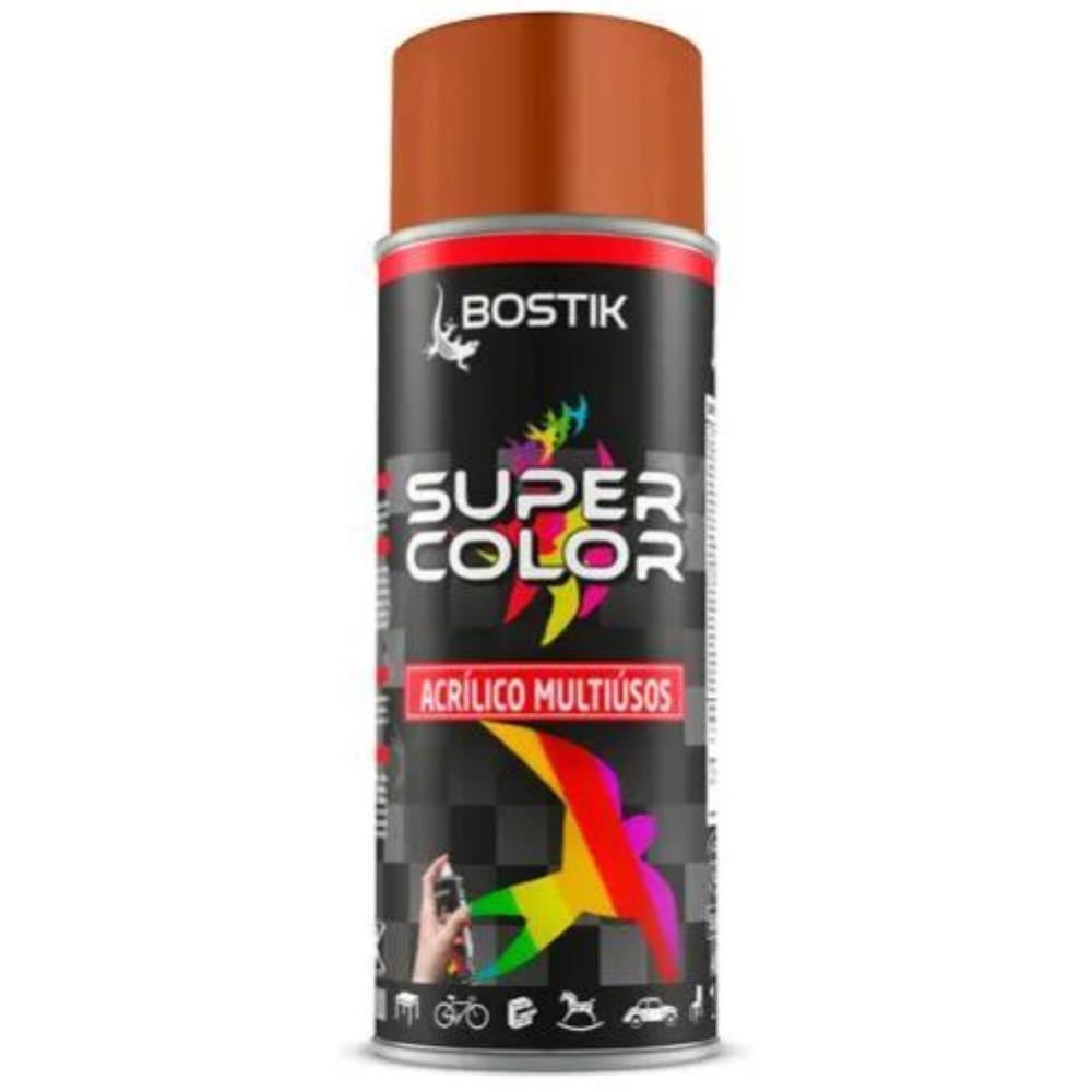 Spray acrilico castanho cobre 8004 400ml Bostik