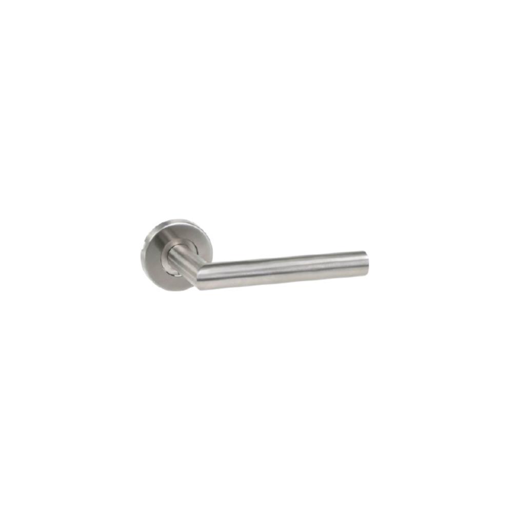 Puxador duplo roseta fina  SS4001-19mm  inox