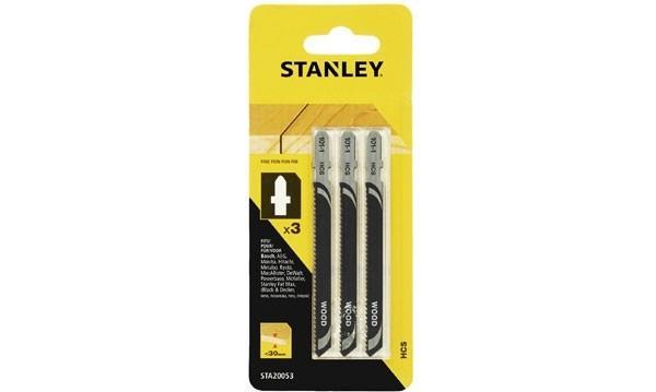 3 LAMINAS HCS C/FINO RETO STANLEY