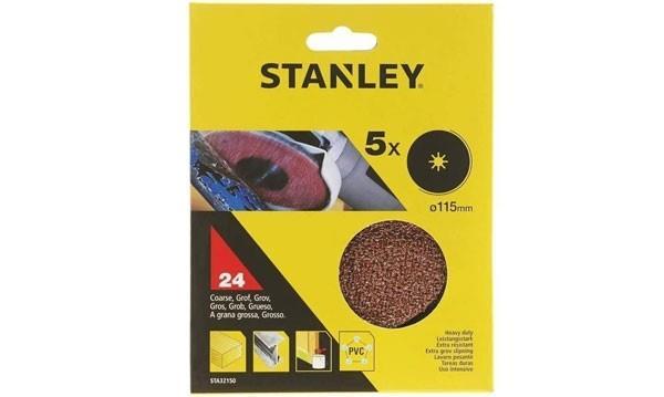 5 DISCO DE LIXA B/FIBRA 115X STA32150-XJ STANLEY