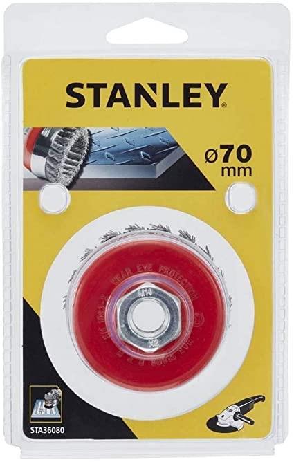 ESCOVA ARAME T/TAÇA TORÇ. 70mm STANLEY