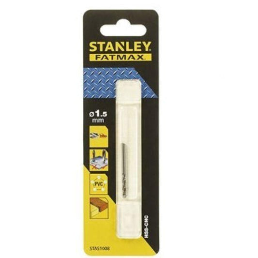 2 BROCA HSS-CNC PRECISÃO 1.5mm STANLEY