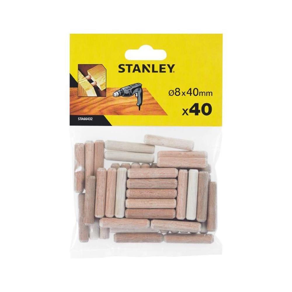 40 CAVILHAS P/UNIÃO DIAMANTE 8mm STANLEY
