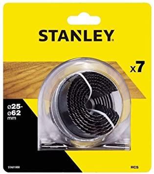 JOGO 7 BROCA CRANEANA 25 - 62mm A/C STANLEY