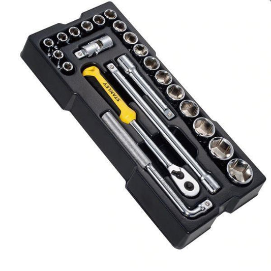 MODULO 23PÇS MECAN. METRICA 1/2" STANLEY
