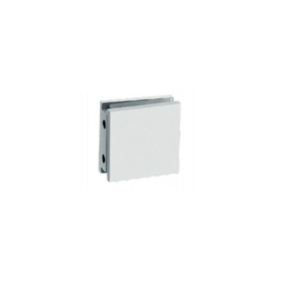 Suporte p/vidro ref. SV01 simples 45x45x4mm inox pol.