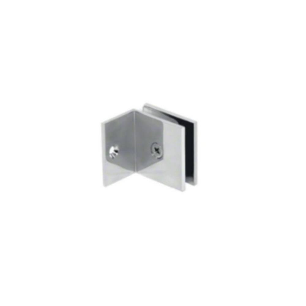 Suporte p/vidro ref. SV03 90º simples 45x45x4mm inox pol