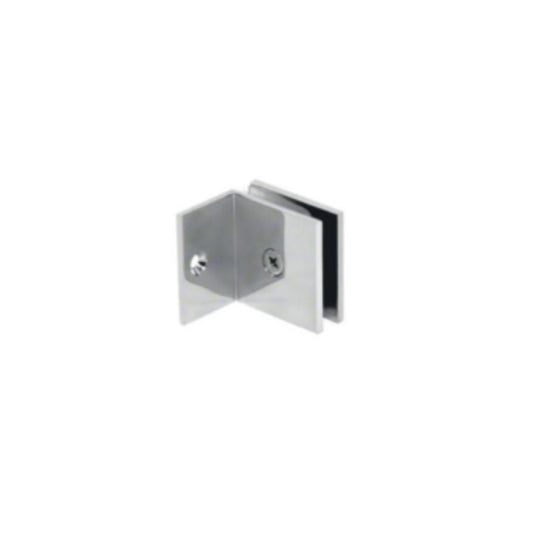 Suporte p/vidro ref. SV03 90º simples 45x45x4mm inox pol