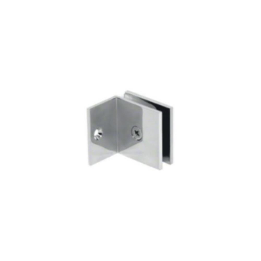 Suporte p/vidro ref. SV03 90º simples 45x45x4mm inox sat