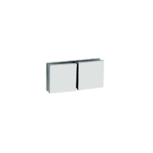 Suporte p/vidro ref. SV07 180º duplo 45x45x4mm inox pol