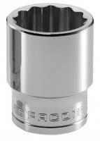 CH. CAIXA 1/2" 12 FACES METRICAS 19MM FACOM