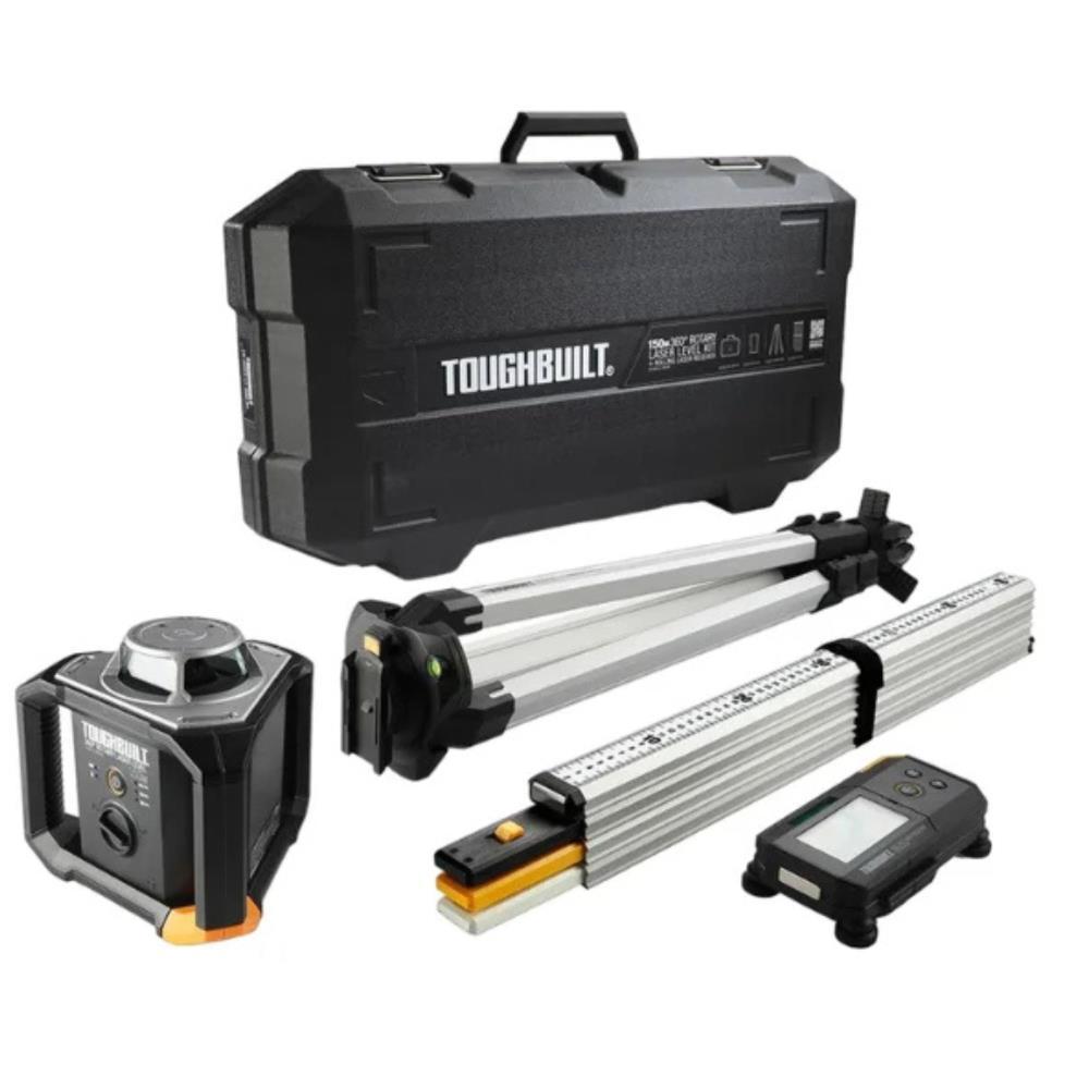 Kit de nivel giratorio 360º +recetor laser TB-H2S4-LL-M150-1 Toughbuilt