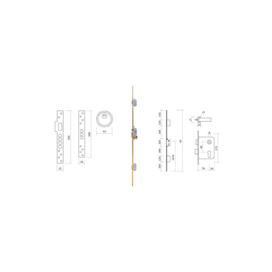 FECH. 3P TB36A66CEX60mm POLIDO TESA