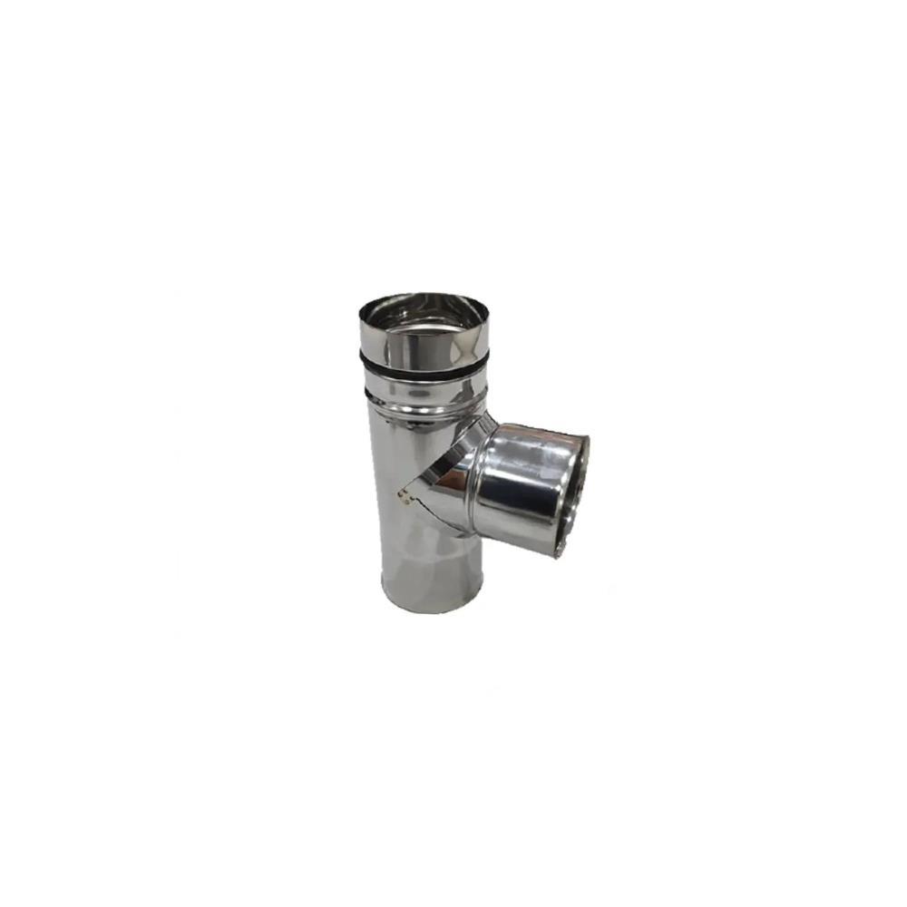 TE P/CHAMINE 120mm INOX