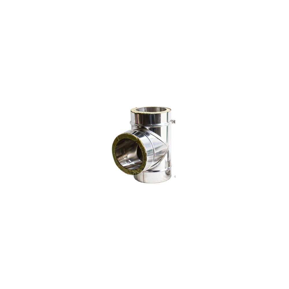 Te isolado 125mm inox