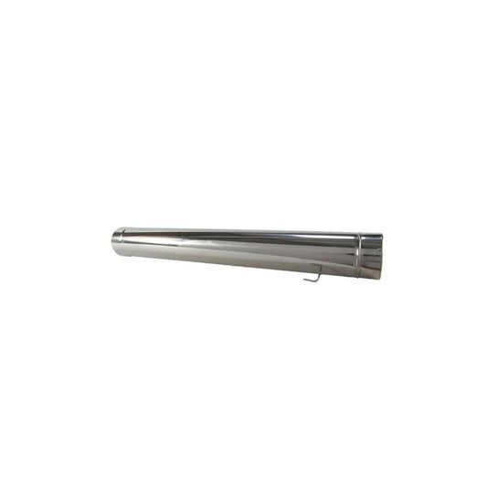 M TUBO  ISOLADO C/REGISTO 120mm INOX