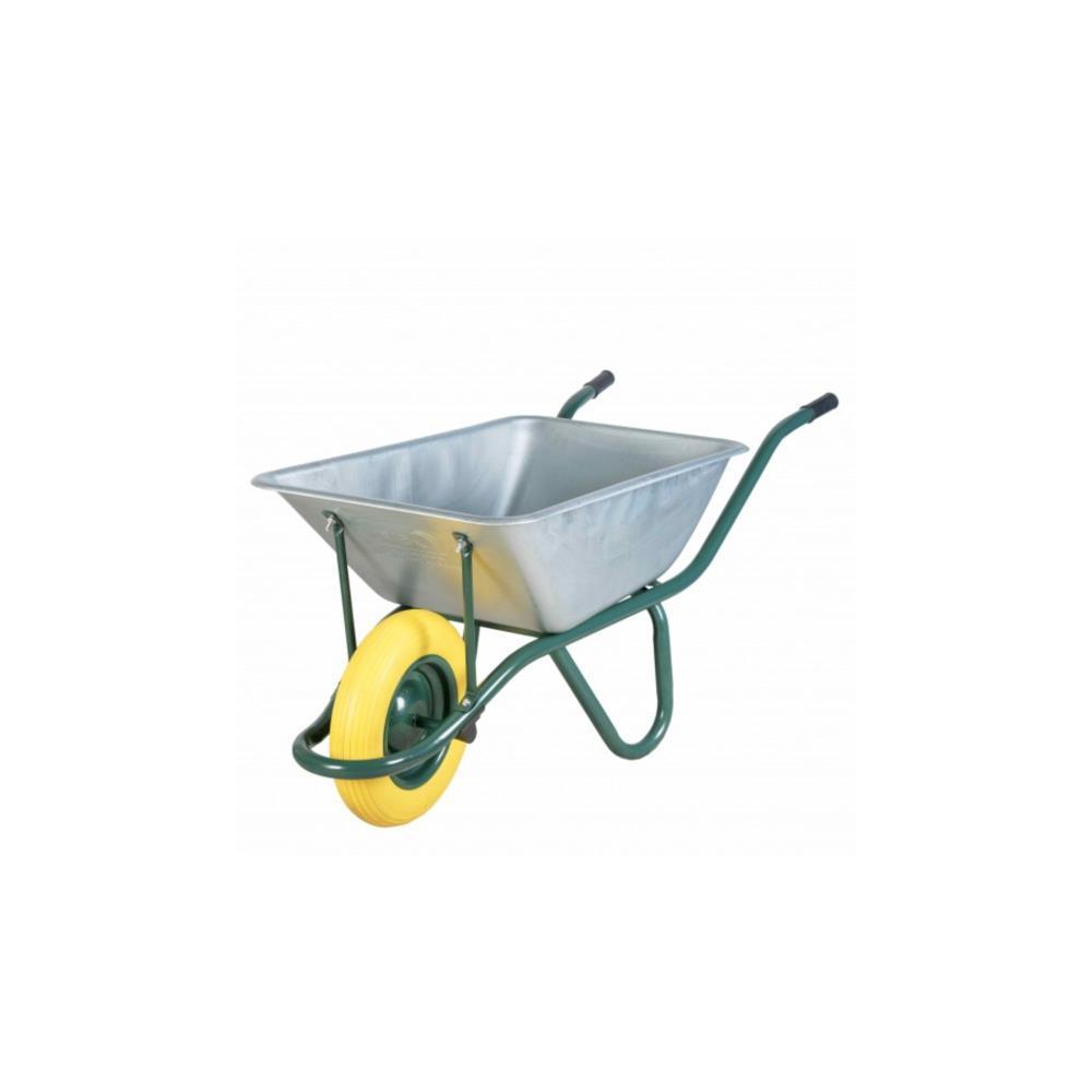 Carro F11 EG montado c/roda anti-furo amarelo