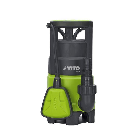 Bomba plastica p/agua sujas 750W Vito
