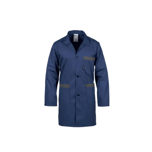 BATA TRABALHO AZUL 65/35 POL.ALG. TAM. XXL