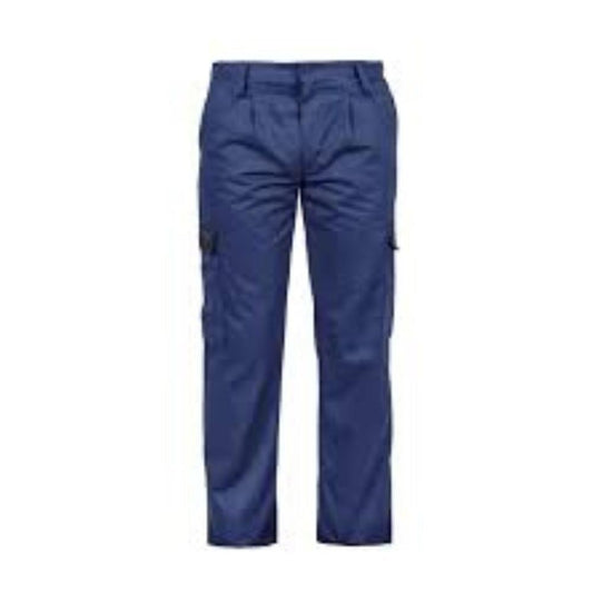Calça tarbalho azul marinho cinza 6535 pol. alg. tam.40 Vito