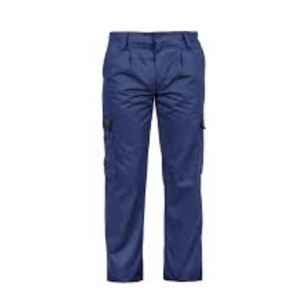 Calça tarbalho azul marinho cinza 6535 pol. alg. tam.40 Vito