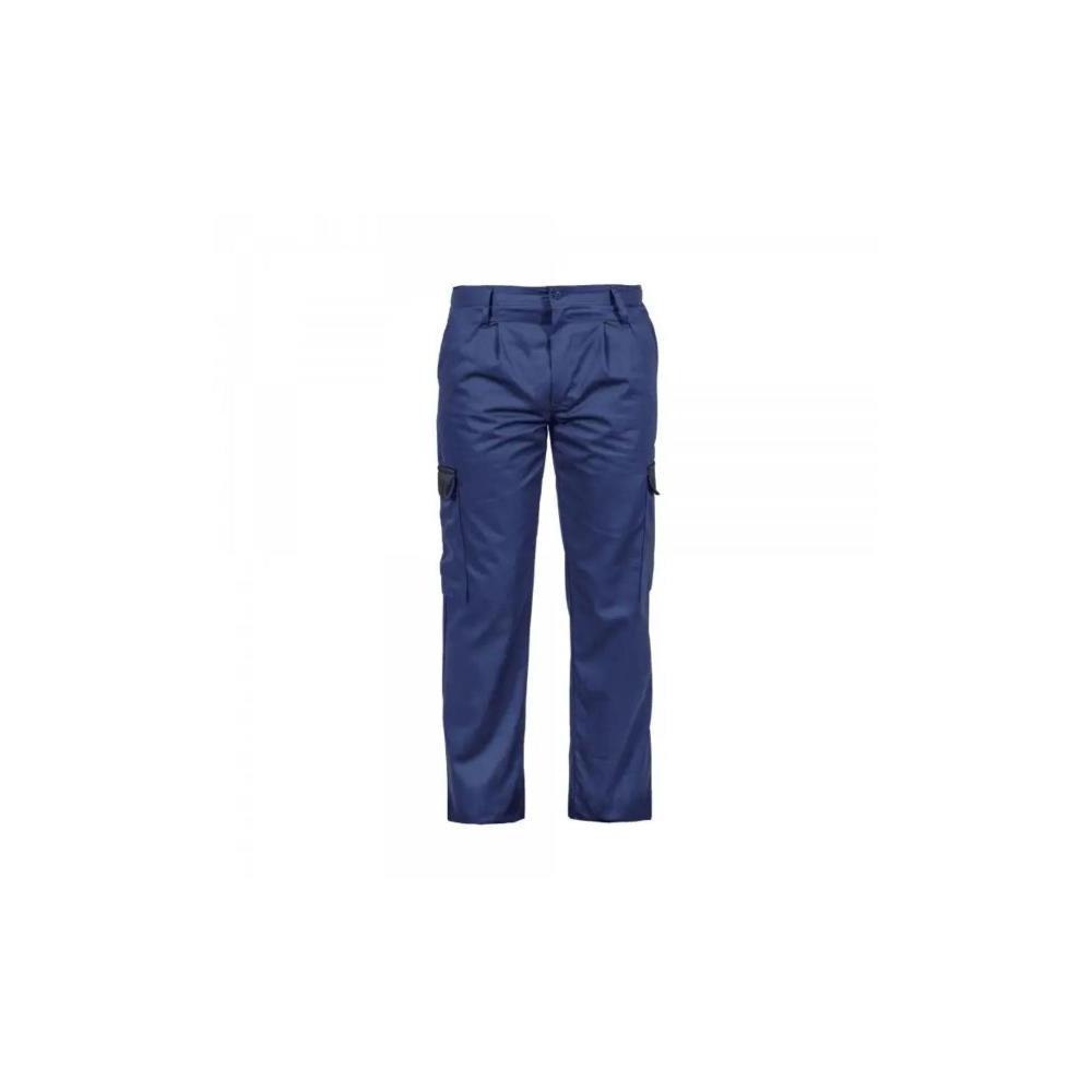 Calça tarbalho azul marinho cinza 6535 pol. alg. tam.42 Vito