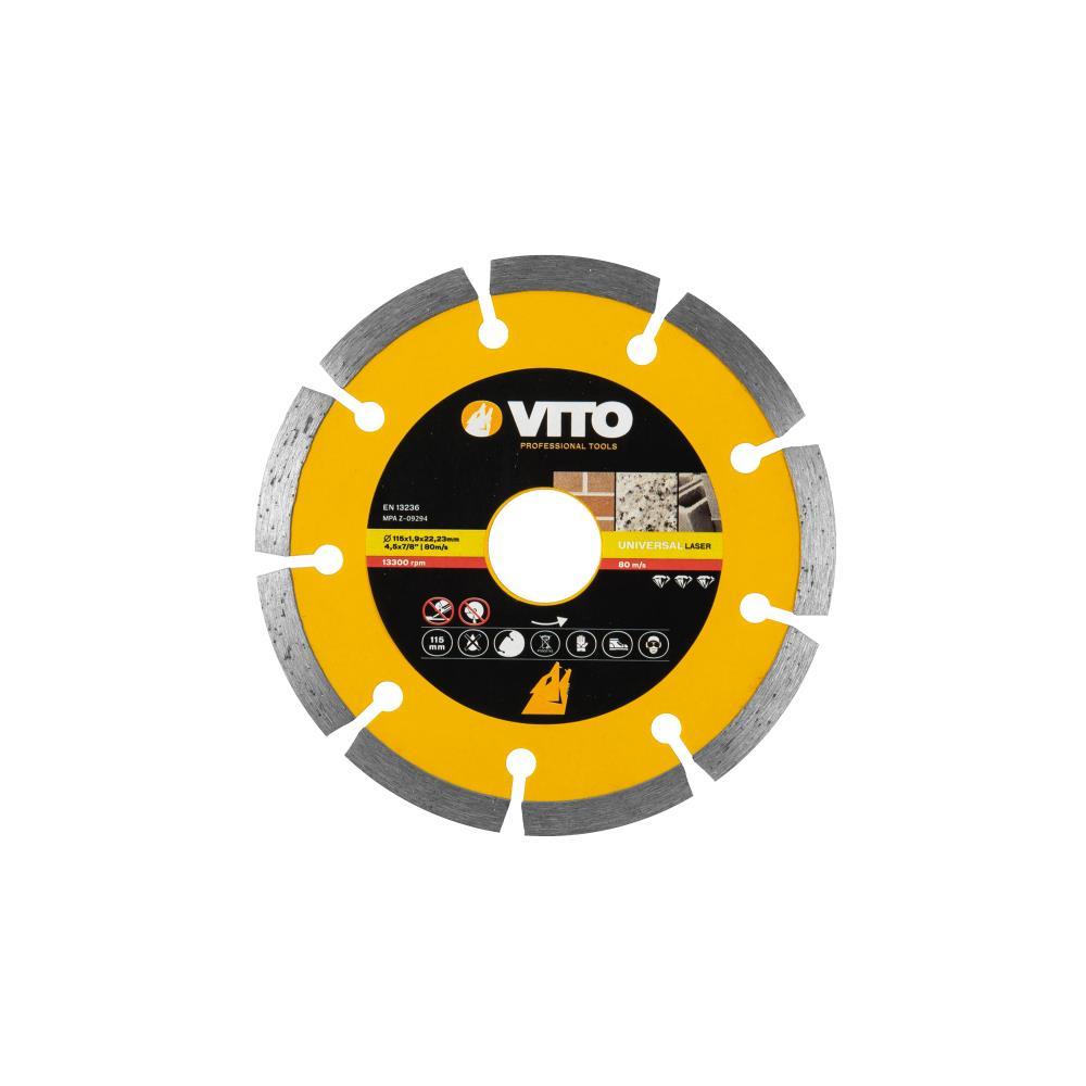 DISCO DIAMANTE LASER 115 VITO