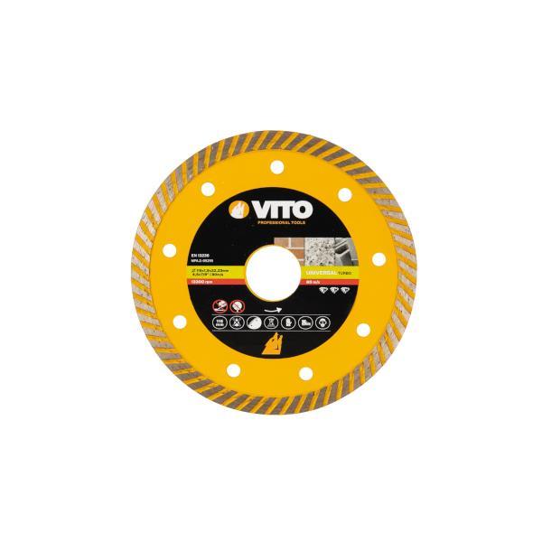 DISCO DIAMANT. TURBO 125mm VITO