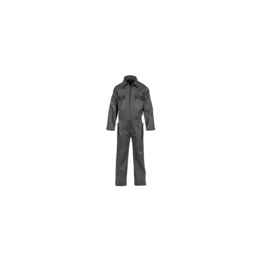 FATO TRABALHO CINZA/PRETO 65/35 POL.ALG. TAM. XXL