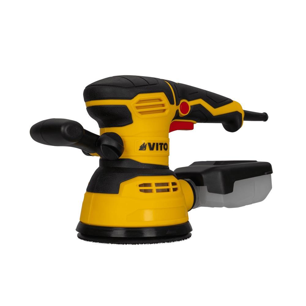 Lixadora orbital c/pega auxiliar 430W 125mm Vito