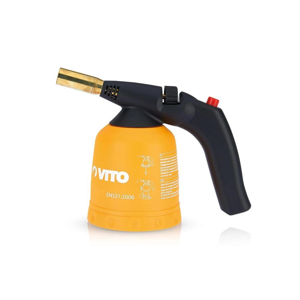 MAÇARICO COM ISQUEIRO + RECARGA GÁS 190GR